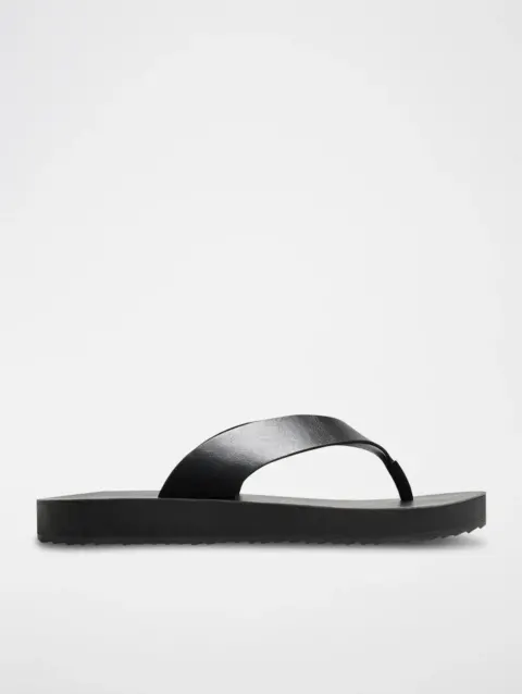 Sandale noire Bershka
