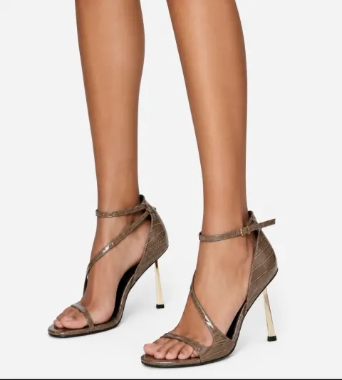 Sandale verte kaki Pretty Little