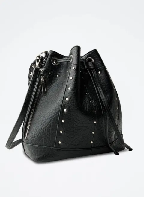 Sac sceau noir Bershka