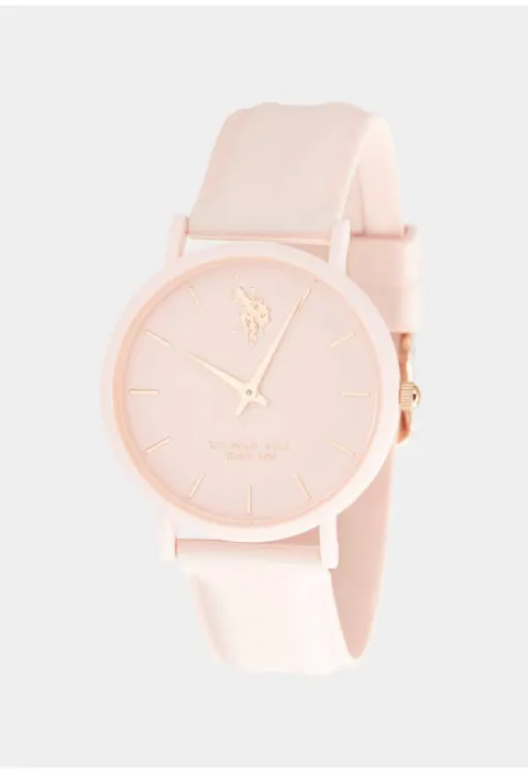 Montre rose US Polo