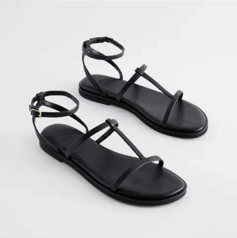 Sandale noire Next