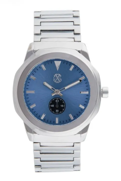 Montre argent  bleu Christian Lacroix