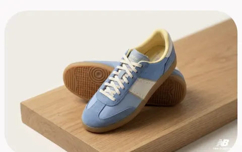 Zara tennis bleu ciel jaune