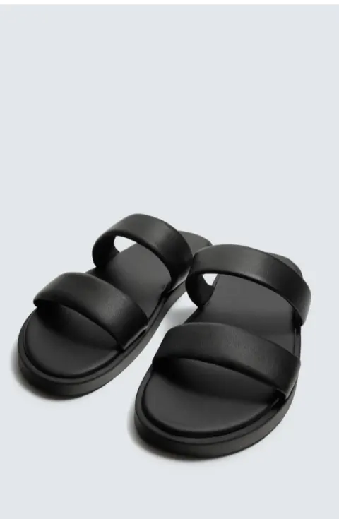 Mule noire Zara