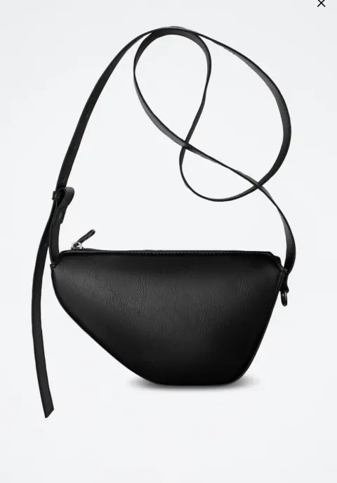 Sac clucht noire Bershka