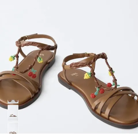 Sandale camel Zara