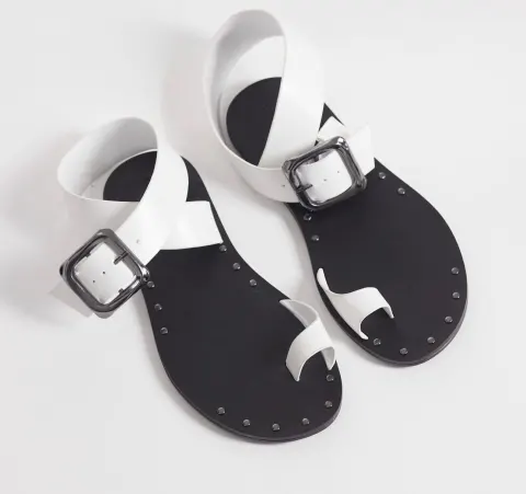 Sandale blanche ASOS
