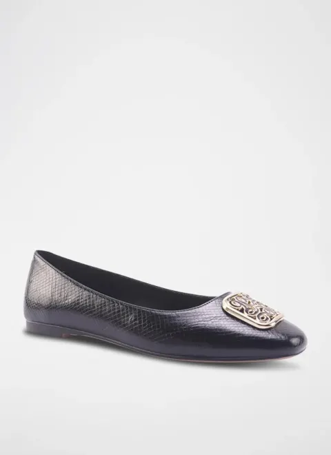 Ballerine noire boucle Nine West